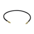 thumbnail image 1 of Air Brake Hose Assembly 44" x 3/8"-18 for Semi Trucks | 3/8" ID 3/8" NPT 225 PSI 2 Swivel DOT FMVSS106 SAE J1402 | Replaces 16444 146544 1615W4466 21195 453344 E-858144 E8581-44BK, 1 of 3