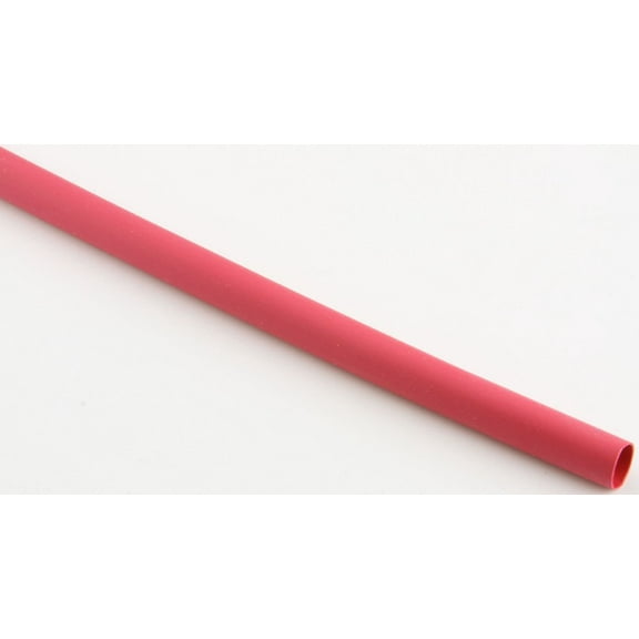 3/8" Dia. Red Shrink Tubing - (4 ft. piece)