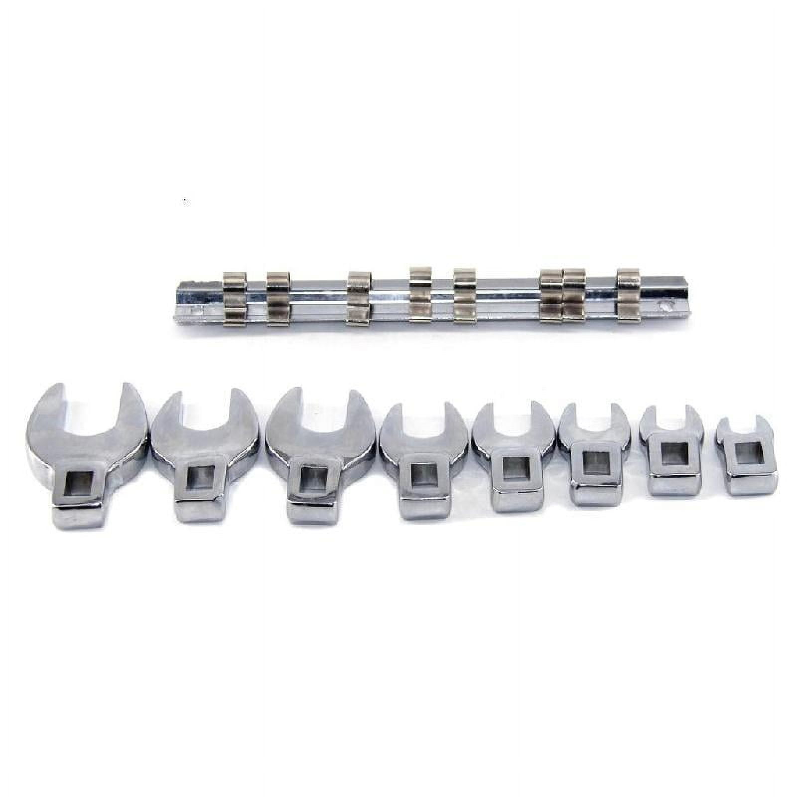 Williams Crowfoot-Schlüssel, 3/8" Antrieb, 1-1/16 Zoll – Hochglanzpoliertes Chrom, Offenes Ende