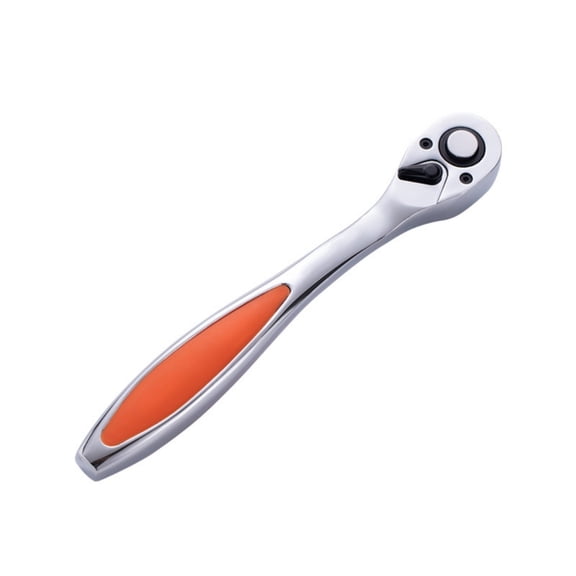 3/8 Drive Ratchet Socket Wrench Handle 72 Tooth Quick-Release Spanner for Car