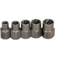 thumbnail image 1 of 3/8" Drive Shallow Bolt Extractor Remover Removal Set 1/4" - 1/2" 5pc, 1 of 4