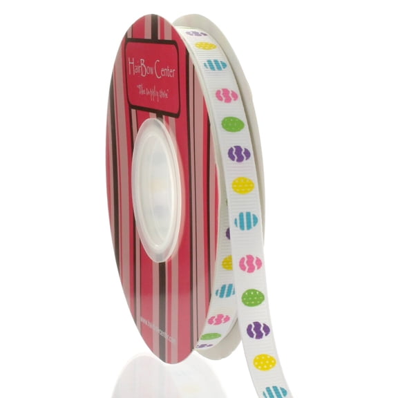 3/8" Easter Egg Grosgrain Ribbon 25 Yard