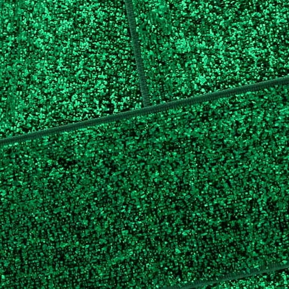 3/8" Emerald Glitter Ribbon 3yd