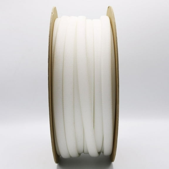 3/8" Expando braided Sleeving (100 ft/spool) - White