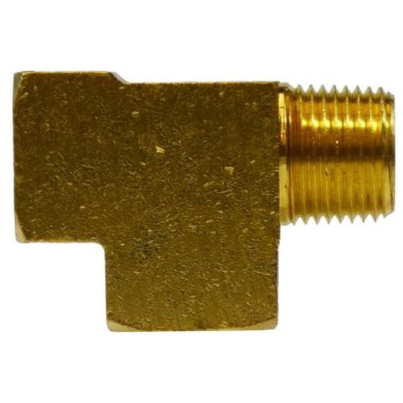3/8 FIPxMIPxFIP Bs Street Tee, Pipe, Brass Fittings