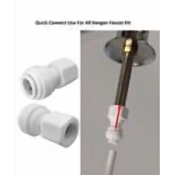 3/8" Faucet Adapter Quick Connect Use For All Kangen Faucet Kit (2 pcs)
