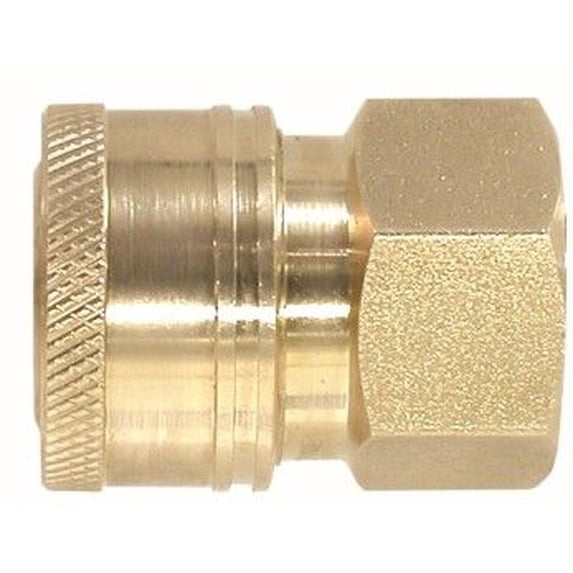 3/8 Female Brass St Coupler