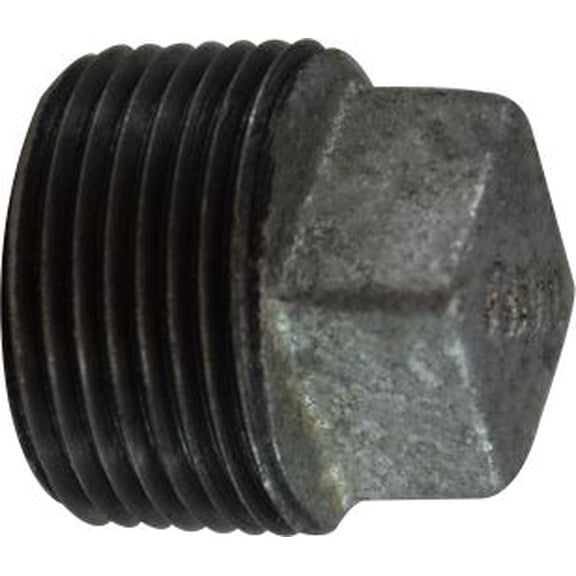 3/8 Galvanized Mall Plug, Galvanized 150# Malleable Fittings, Nipples and Fittings