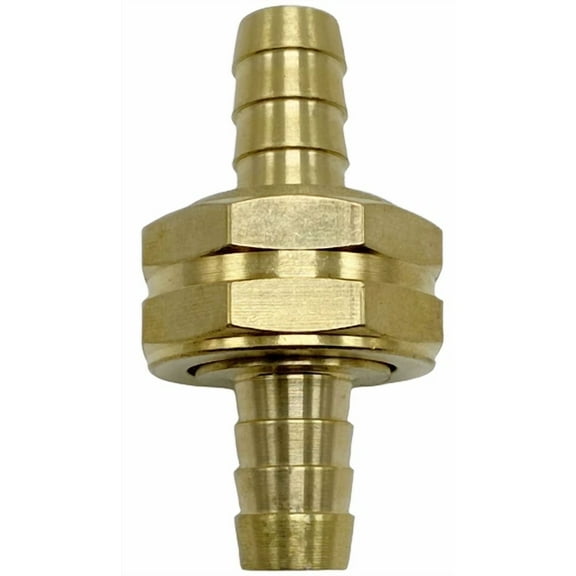 3/8" Garden Brass Mender End Repair Kit Hose Connector Male Female 0.47"Diameter
