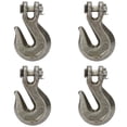 thumbnail image 1 of 3/8" Grade 100 Clevis Grab Hook - 4 Pack, 1 of 1