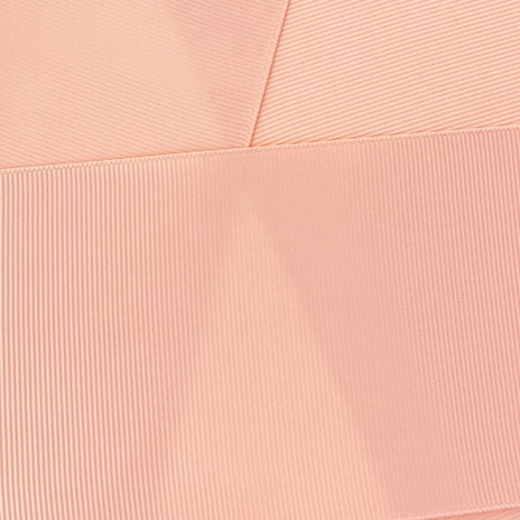 3/8" Grosgrain Ribbon Solid 203 Barely Peach 5 Yard
