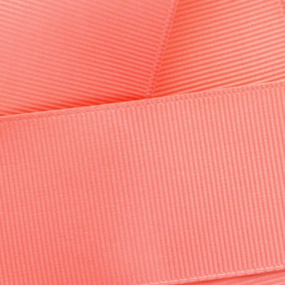 3/8" Grosgrain Ribbon Solid 238 Light Coral 5 Yard