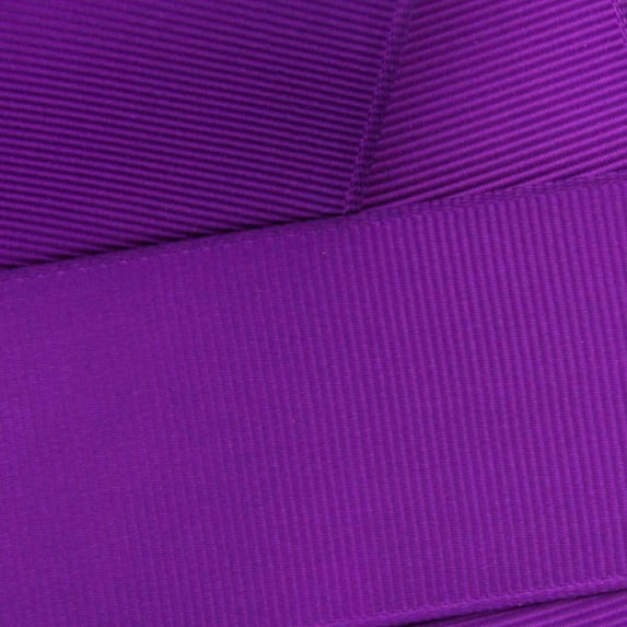 3/8" Grosgrain Ribbon Solid 467 Ultra Violet 100 Yard