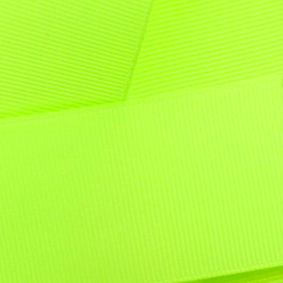 3/8" Grosgrain Ribbon Solid 544 Key Lime 100yd