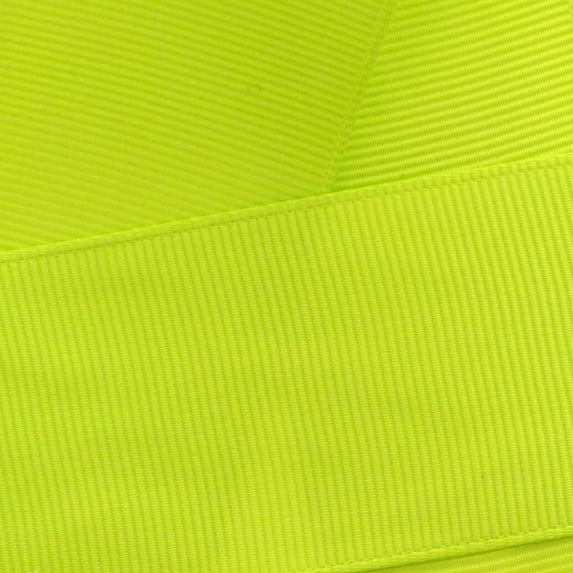 3/8" Grosgrain Ribbon Solid 546 Lime Green 50yd