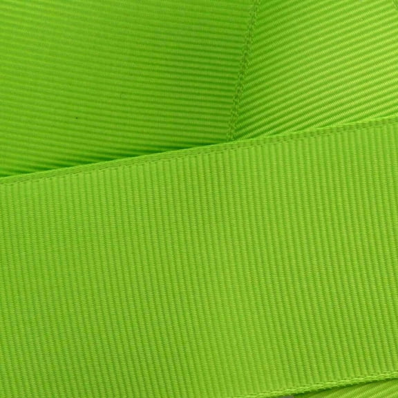 3/8" Grosgrain Ribbon Solid 550 Apple Green 50yd