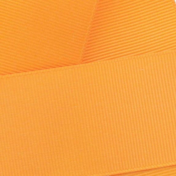 3/8" Grosgrain Ribbon Solid 675 Gold 5yd