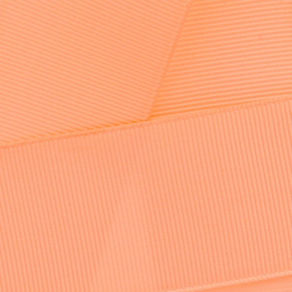 3/8" Grosgrain Ribbon Solid 716 Peaches 'n Cream 50yd