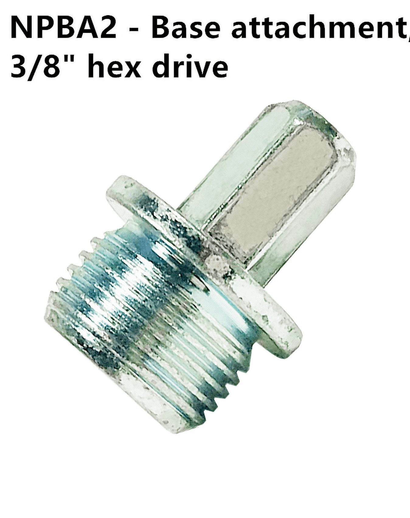 3/8" Hex Drive Base Attachment for MultiPurpose MultiFunction Multi
