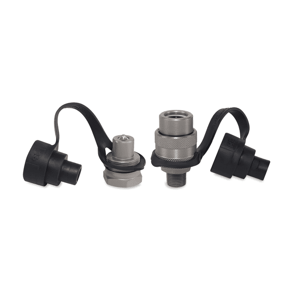 3/8" High-Pressure Hydraulic Quick Connect Coupler Set – 10,000 PSI – 3/8" NPT Thread