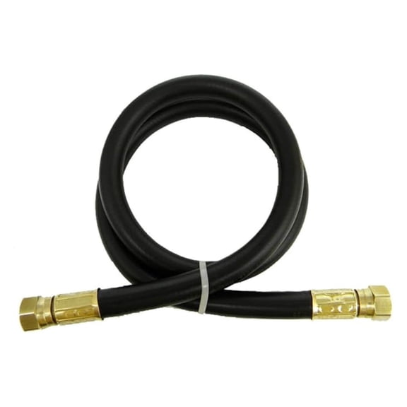 3/8" ID High Pressure Propane Gas Hose (2 Feet)