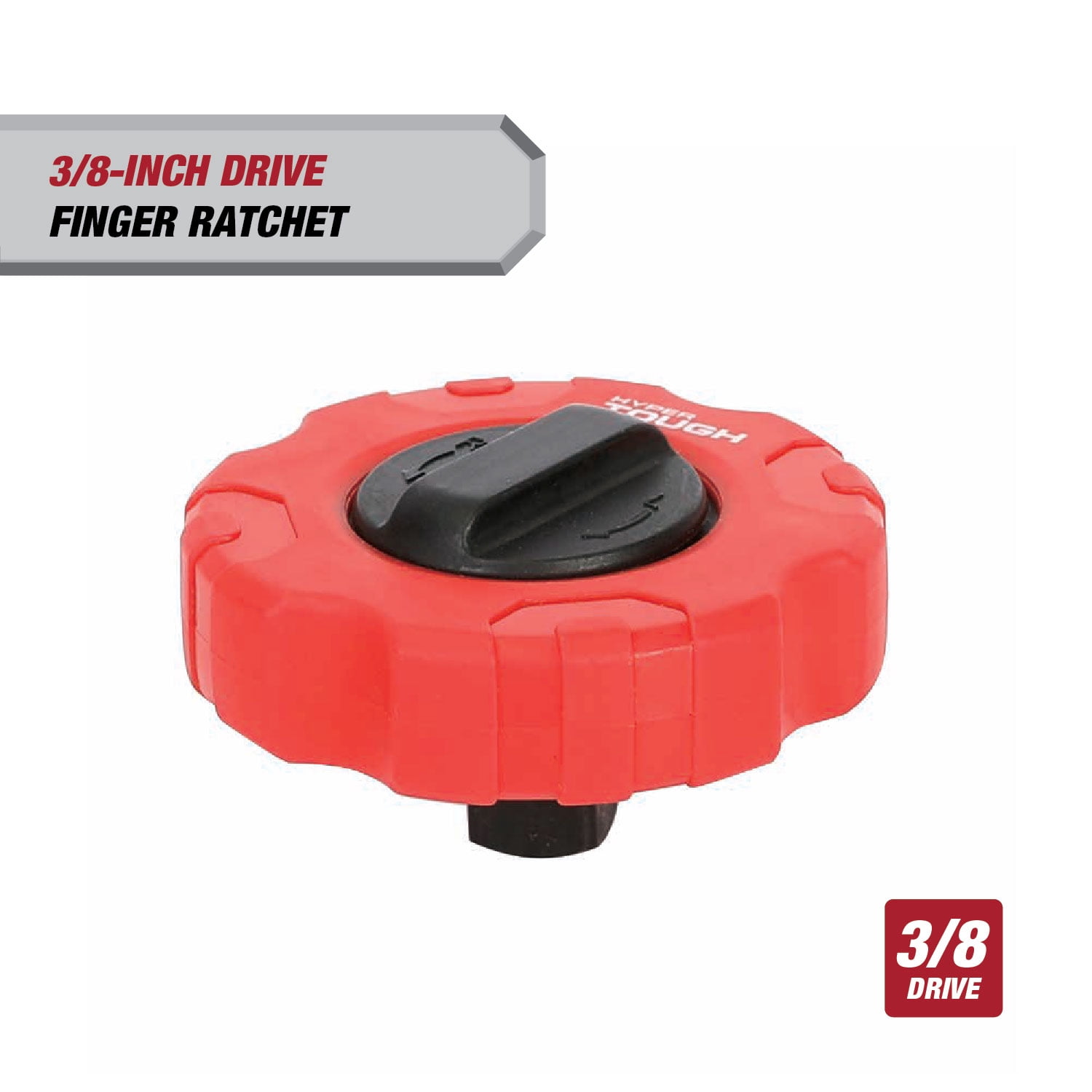 Hyper Tough 3/8-inch Finger Ratchet, Reversible Drive