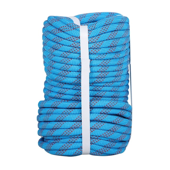 3/8 Inch 100 Feet Braided Rope 3520 LBS High Strength Polyester Rope Tree Work Rope for Swing Camping