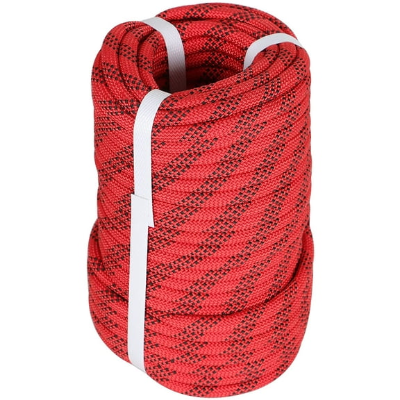 3/8 Inch 100 Feet Braided Rope 3520 LBS High Strength Polyester Rope Tree Work Rope for Swing Camping