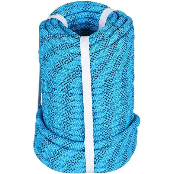 3/8 Inch 100 Feet Braided Rope 3520 LBS High Strength Polyester Rope Tree Work Rope for Swing Camping