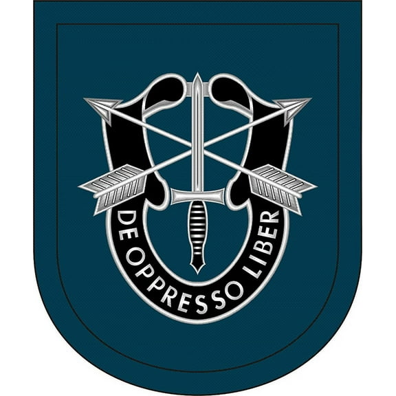 3.8 Inch 19th Special Forces Group Airborne Flash Decal