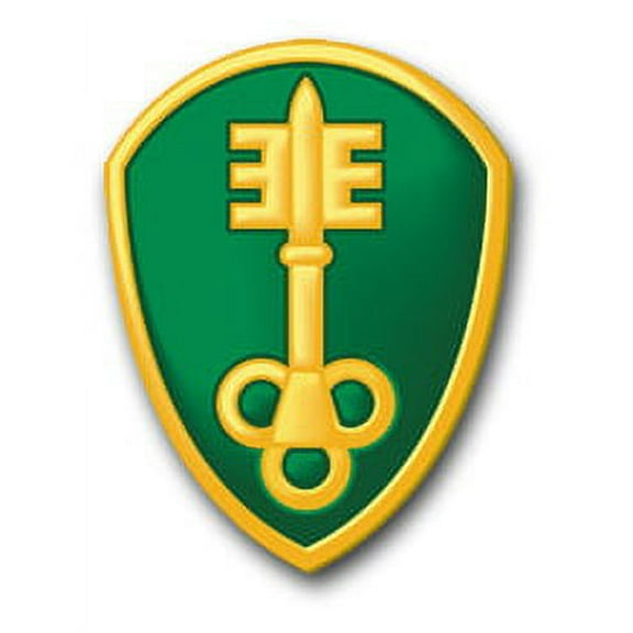 3.8 Inch 300th Military Police Command Patch Vinyl Transfer Decal