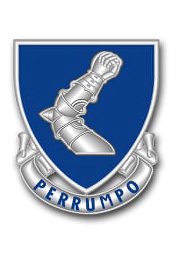 3.8 Inch 485th Regiment Unit Crest Vinyl Transfer Decal