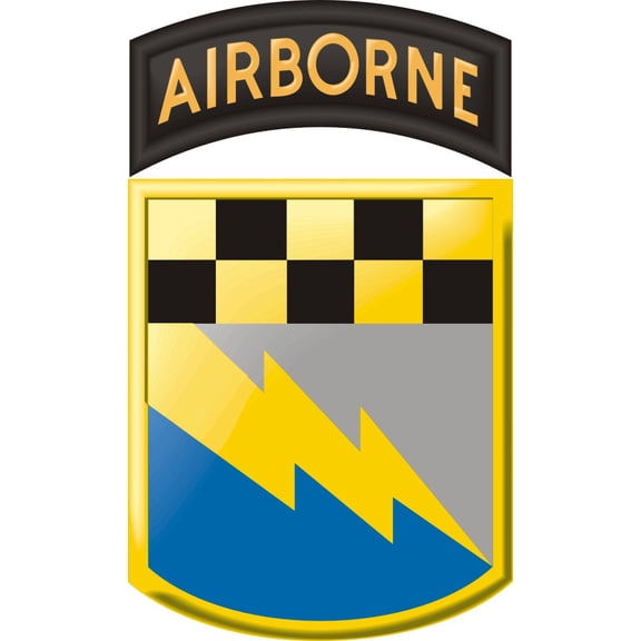 3.8 Inch 525th Military Intelligence Brigade Airborne Decal