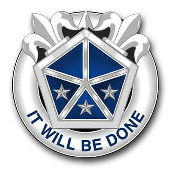 3.8 Inch 5th U.S. Army Corps Unit Crest Vinyl Transfer Decal