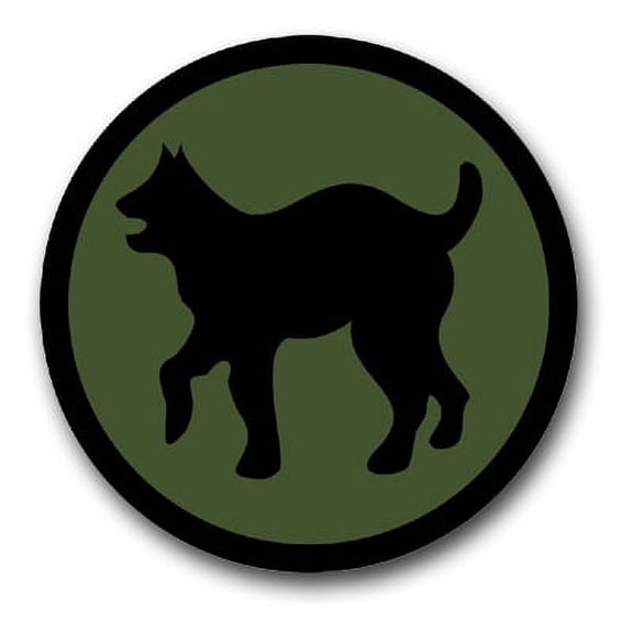3.8 Inch 81st Regional Support Command Patch Vinyl Transfer Decal