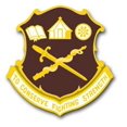 thumbnail image 1 of 3.8 Inch Academy Health Sciences Unit Crest Vinyl Transfer Decal, 1 of 1