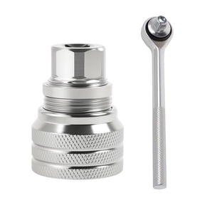 3/8 Inch Adjustable Magnetic Socket Wrench Tool with 10mm to 19mm Range, High Torque Chromium Vanadium Steel for Ratchets and Power Drills