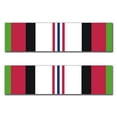 thumbnail image 1 of 3.8 Inch Afghanistan Campaign Ribbon Bumper Sticker, 1 of 1