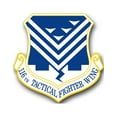 thumbnail image 1 of 3.8 Inch Air Force 116th Tactic Fighter Wing Vinyl Transfer Decal, 1 of 1