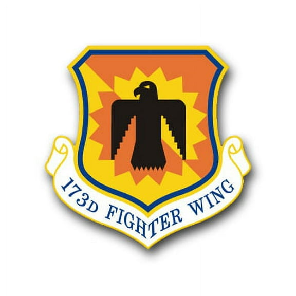 3.8 Inch Air Force 173rd Fighter Wing Vinyl Transfer Decal