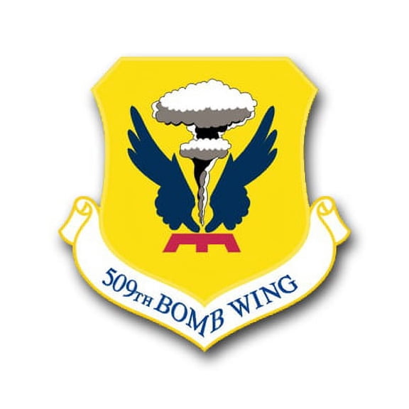 3.8 Inch Air Force 509th Bomb Wing Vinyl Transfer Decal