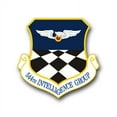thumbnail image 1 of 3.8 Inch Air Force 544th Intelligence Group Vinyl Transfer Decal, 1 of 1