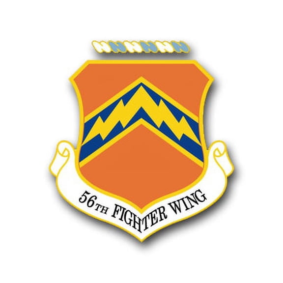 3.8 Inch Air Force 56th Fighter Wing Vinyl Transfer Decal
