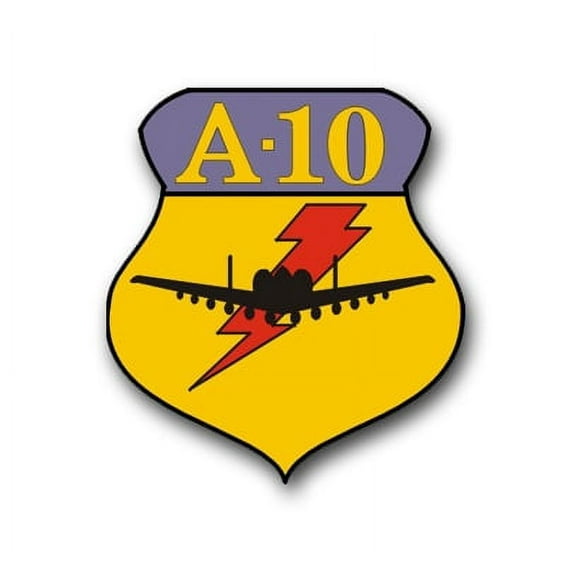 3.8 Inch Air Force A-10 Patch Vinyl Transfer Decal