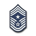 thumbnail image 1 of 3.8 Inch Air Force Command Chief Master Sergeant Vinyl Transfer Decal, 1 of 1