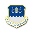thumbnail image 1 of 3.8 Inch Air Force Legal Services Center Vinyl Transfer Decal, 1 of 1