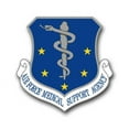 thumbnail image 1 of 3.8 Inch Air Force Medical Support Agency Vinyl Transfer Decal, 1 of 1