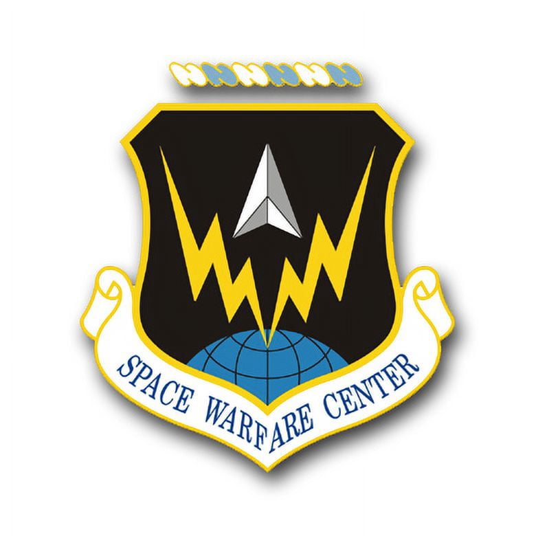 3.8 Inch Air Force Space Warfare Center Vinyl Transfer Decal - Walmart.com