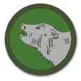 thumbnail image 1 of 3.8 Inch Army 104th Training Division Patch Vinyl Transfer Decal, 1 of 1