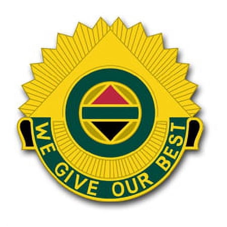 3.8 Inch Army 14th Military Police Brigade Unit Crest Decal